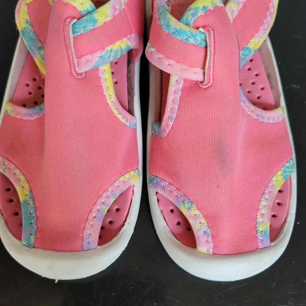 OshKosh B'Gosh Girls Aquatic‎ Water Shoes Pink 9